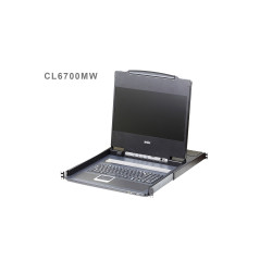 ATEN CL6700MW USB DVI WideScreen Full HD LCD Console