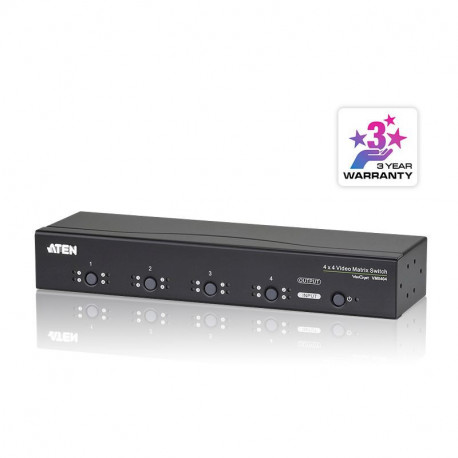Aten VM0404 VGA Audio Matrix Switch | 4x4
