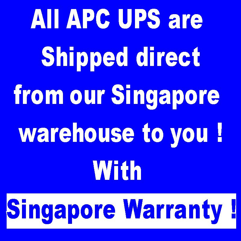 APC UPS Singapore warranty